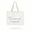 Drop Emotional Baggage Tote Bag – Release, Rest & Renewal Affirmation Tote