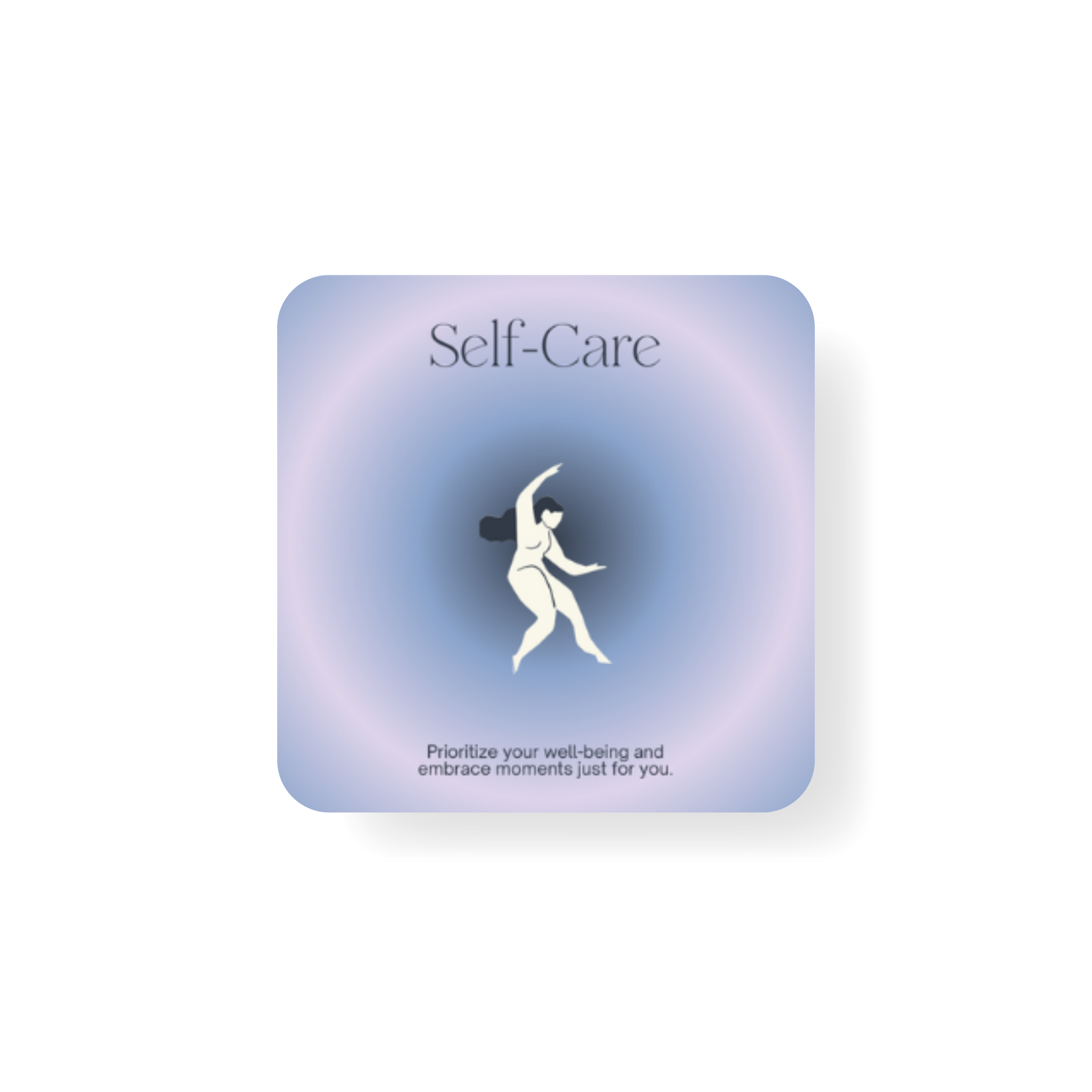 Self Care Reflection Cards: 20 conversation cards with reflective prompts for moms