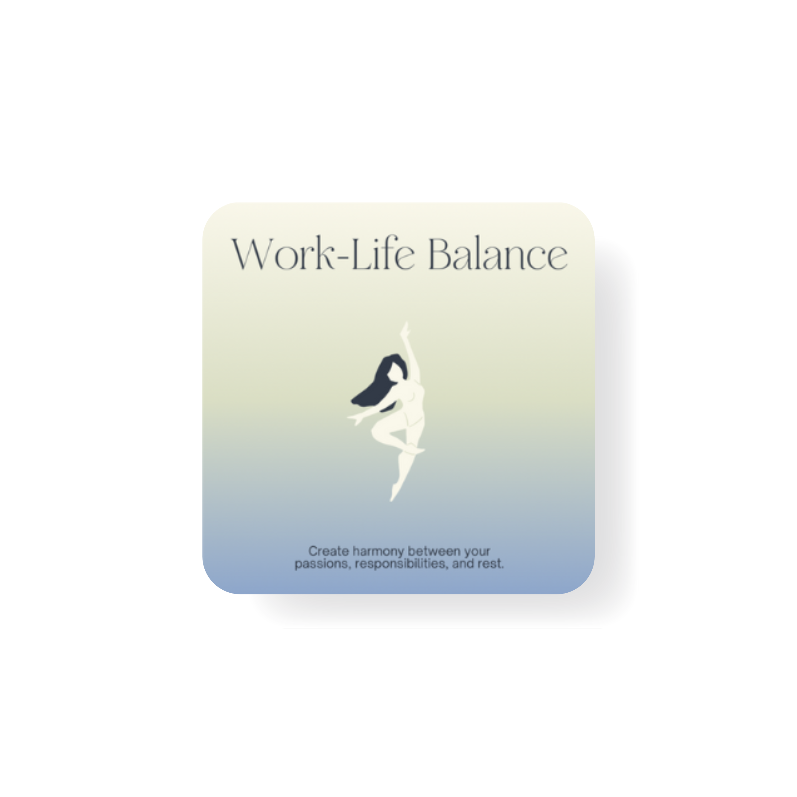 Work-Life Balance Reflection Cards: 20 conversation cards with reflective prompts for moms dealing with stress (Copy)