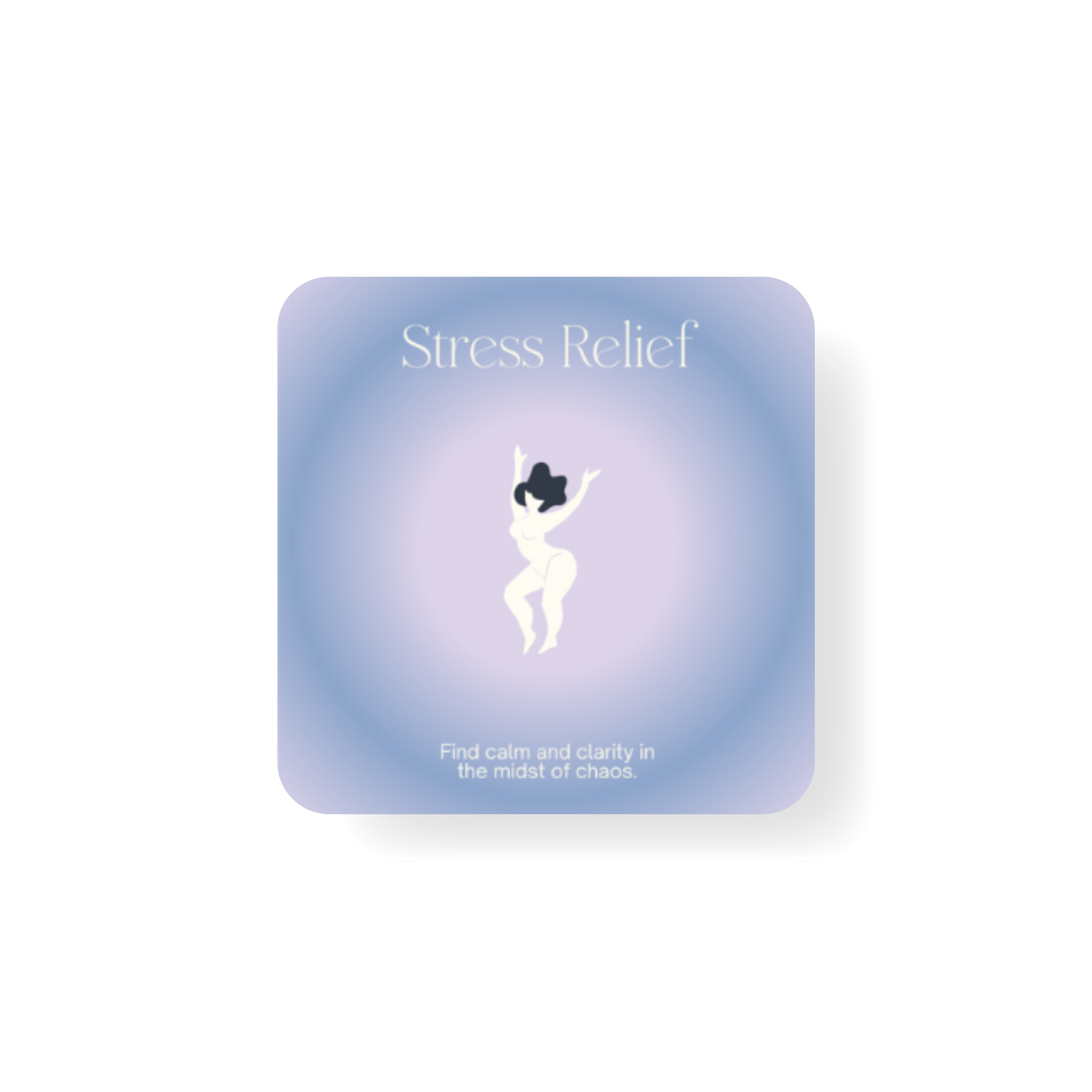 Stress Relief Reflection Cards: 20 conversation cards with reflective prompts for moms dealing with stress